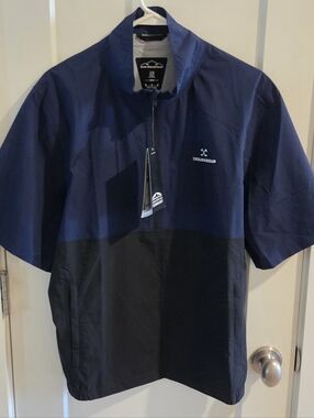 NWT Sun Mountain Short-Sleeve Monsoon Golf Jacket - Troubadour Golf Course